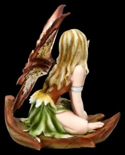 Elfen Figur - Mana Kniet Auf Blatt 12 Elfen Figur - Mana Kniet Auf Blatt -FIGUREN Verkäufe 2D FS25421Elfen Figur Mana kniet auf Blatt 4 1280x1280