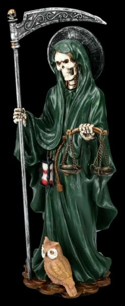 Santa Muerte Figur Mit Waage Grün 15 Santa Muerte Figur Mit Waage Grün -FIGUREN Verkäufe 2D FS25438 Santa Muerte Figur mit Waage gr n 7 1280x1280