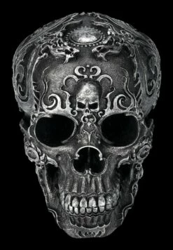 Totenkopf Schwarz - Gothic Skull -FIGUREN Verkäufe 2D FS25452 Totenkopf schwarz Gothic Skull 7 1280x1280
