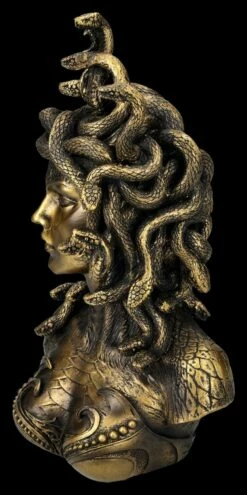 Medusa Figur - Büste Bronzefarben -FIGUREN Verkäufe 2D FS25453 Medusa Figur B ste bronzefarben 2 1280x1280