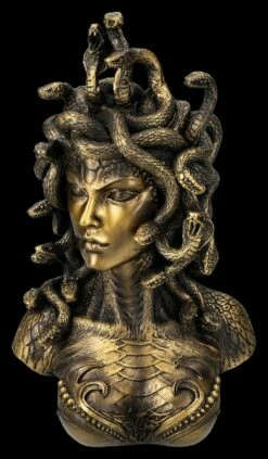 Medusa Figur - Büste Bronzefarben -FIGUREN Verkäufe 2D FS25453 Medusa Figur B ste bronzefarben 6 1280x1280