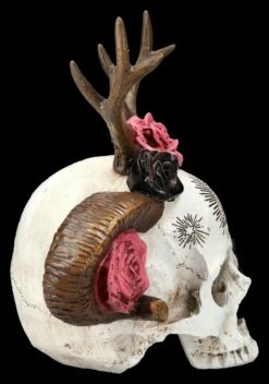 Totenkopf Figur - Wicca Schädel Mit Geweih 15 Totenkopf Figur - Wicca Schädel Mit Geweih -FIGUREN Verkäufe 2D FS25463 Totenkopf Figur Wicca Sch del mit Geweih 4 1280x1280