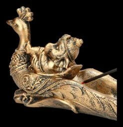 Räucherstäbchenhalter - Ganesha Auf Pfau -FIGUREN Verkäufe 2D FS25482 R ucherst bchenhalter Ganesha auf Pfau 3 1280x1280