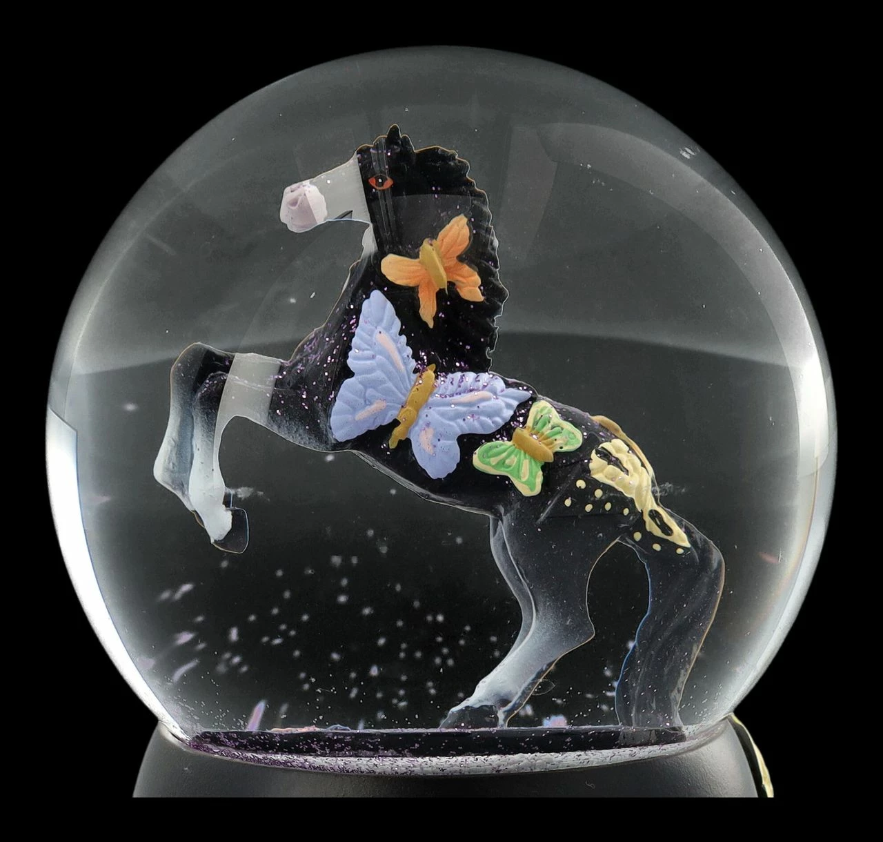 Schneekugel Pferd - Black Beauty 10 Schneekugel Pferd - Black Beauty – Bild 8