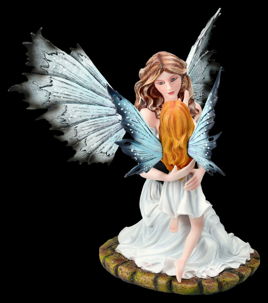 Elfen Figur - Tamy Nimmt Tochter In Arm Weiß 8 Elfen Figur - Tamy Nimmt Tochter In Arm Weiß – Bild 6