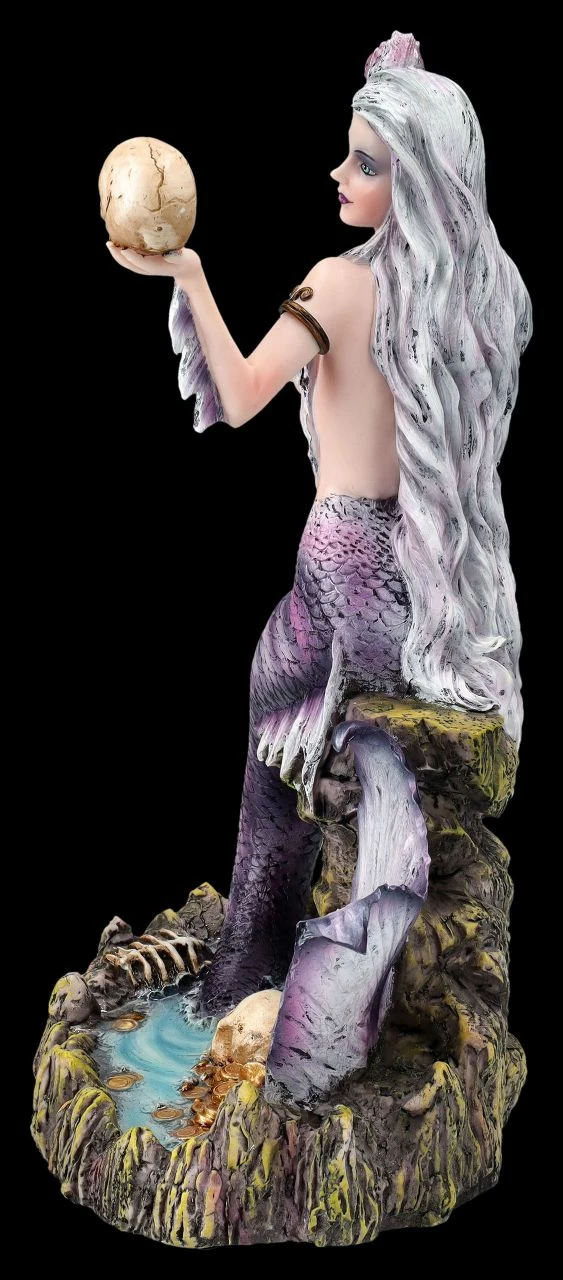 Meerjungfrauen Figur - Gothana Mit Schädel 8 Meerjungfrauen Figur - Gothana Mit Schädel – Bild 6