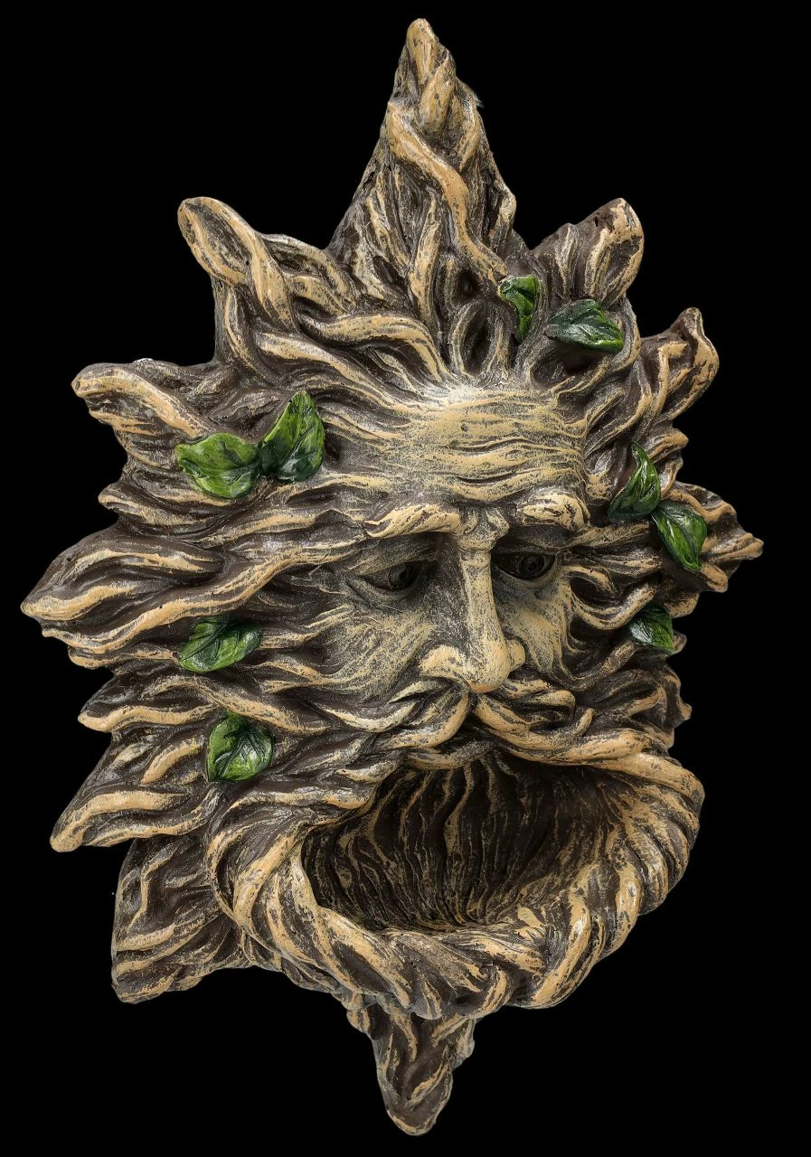 Wandrelief Greenman - Alba Der Fütterer 4 Wandrelief Greenman - Alba Der Fütterer – Bild 2