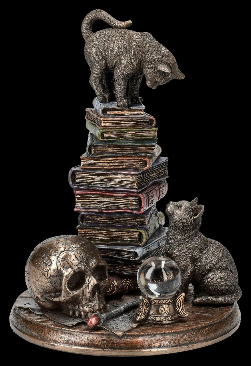 Katzen Figuren Spielen In Der Hexenküche 3 Katzen Figuren Spielen In Der Hexenküche