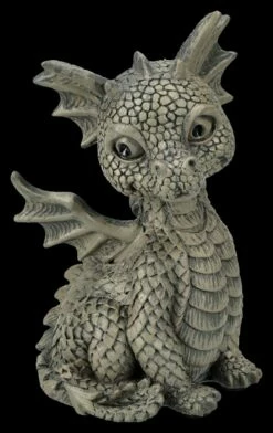 Gartenfigur Klein - Schelmischer Drache
