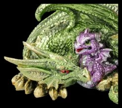 Drachenfigur Grün - Mutter Mit 3 Kindern -FIGUREN Verkäufe 2D FS25710 Drachenfigur gr n Mutter mit 3 Kindern 3 1280x1280