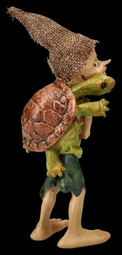 Pixie Kobold Figur - Schildkröten Rucksack -FIGUREN Verkäufe 2D FS25771 Pixie Kobold Schildkr ten Rucksack 4 1280x1280