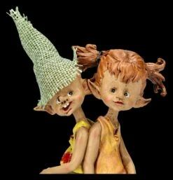 Pixie Kobold Figur - Junge Und Mädchen Freunde -FIGUREN Verkäufe 2D FS25774 Pixie Kobold Figur Junge und M dchen Freunde 4 1280x1280