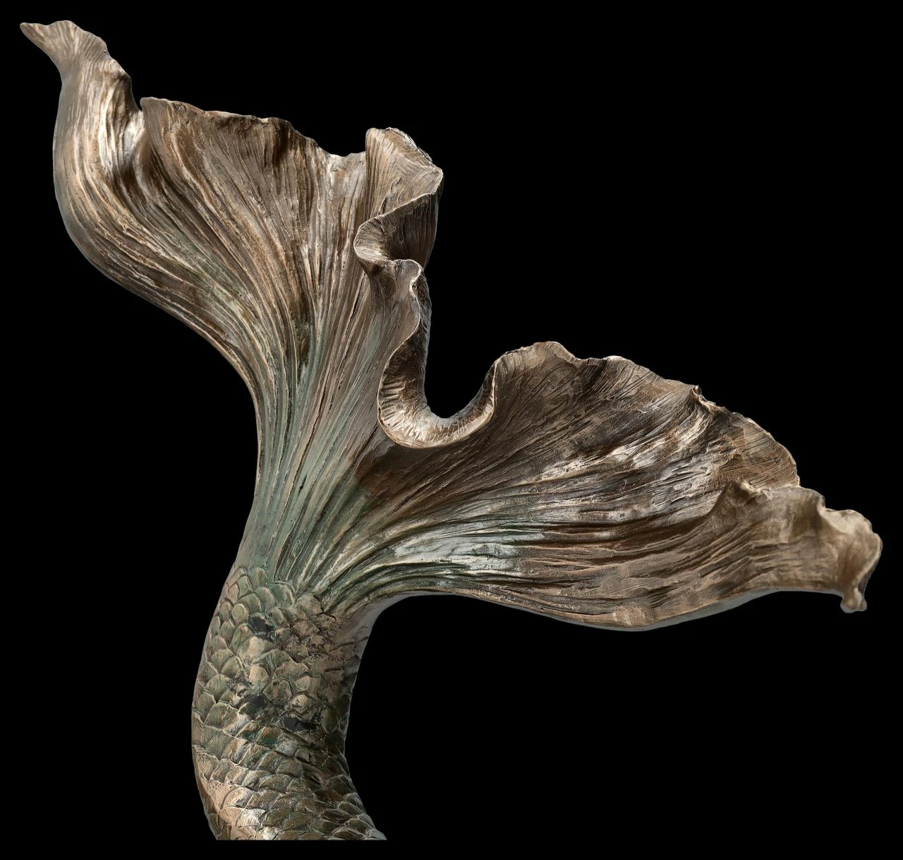 Meerjungfrau Figur - Liegend Bronziert Groß 10 Meerjungfrau Figur - Liegend Bronziert Groß – Bild 8