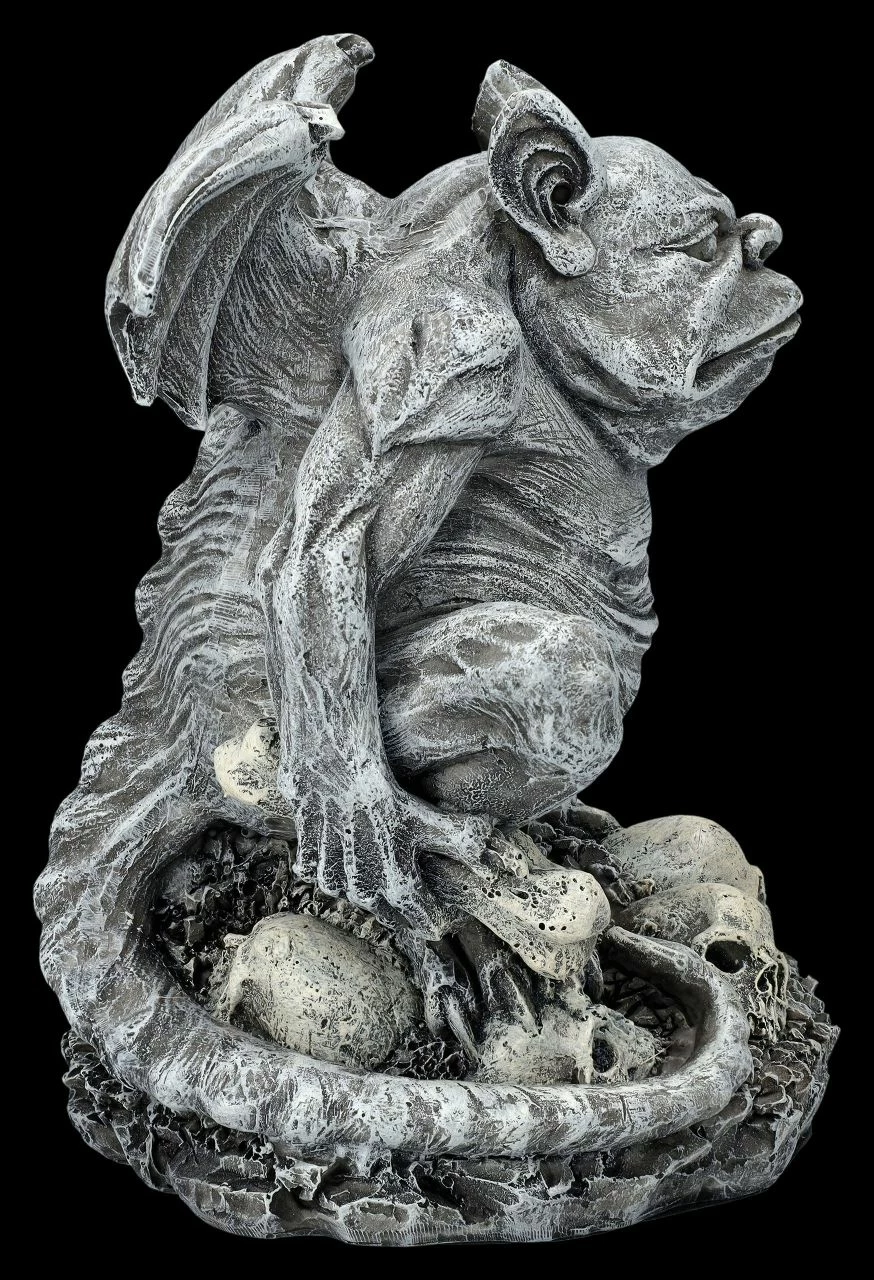 Gargoyle Figur - Der Schlächter Mit Schädeln 8 Gargoyle Figur - Der Schlächter Mit Schädeln – Bild 6