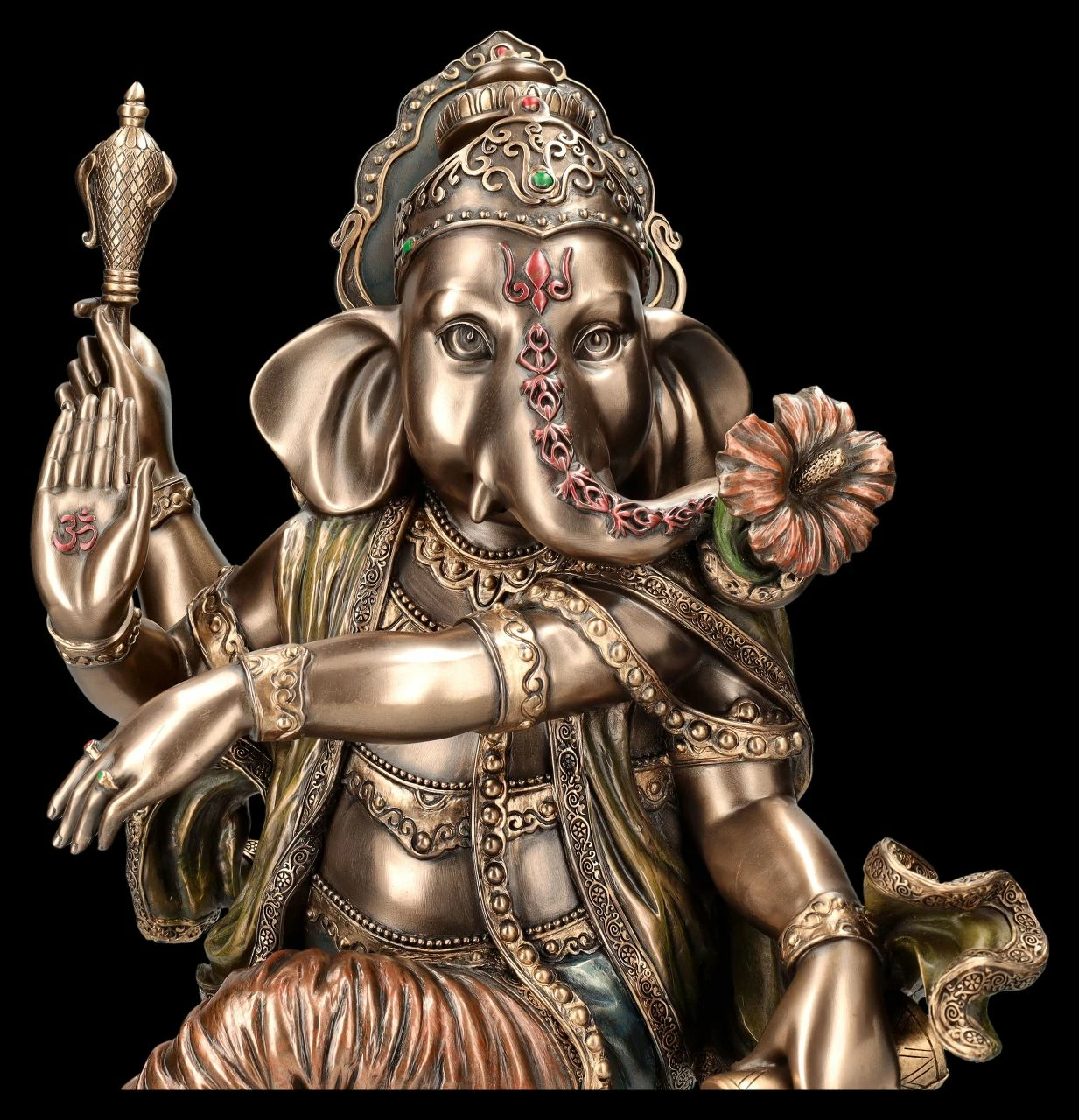 Ganesha Figur XL - Hinduistischer Gott Tanzend 9 Ganesha Figur XL - Hinduistischer Gott Tanzend – Bild 7