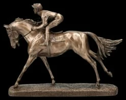 Reiter Figur - The Favourite - Jockey Auf Pferd