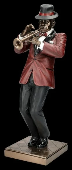 The Jazz Band Figur - Trompeter Rot