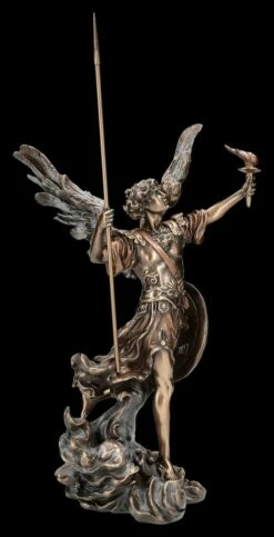 Erzengel Uriel Figur Mit Fackel Und Speer -FIGUREN Verkäufe 2D FS25974 Erzengel Uriel Figur mit Fackel und Speer 5 1280x1280