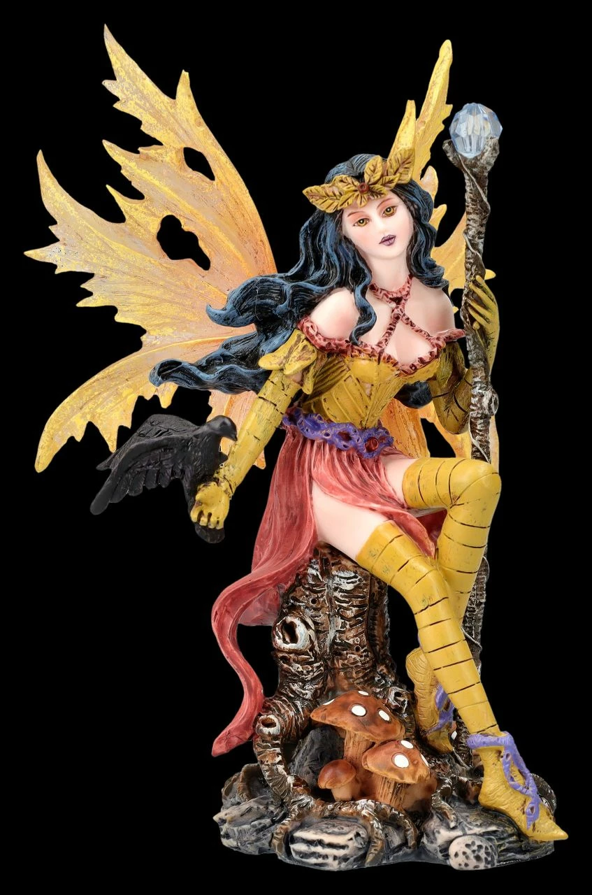 Elfen Figur - Aerith Mit Zauberstab 3 Elfen Figur - Aerith Mit Zauberstab