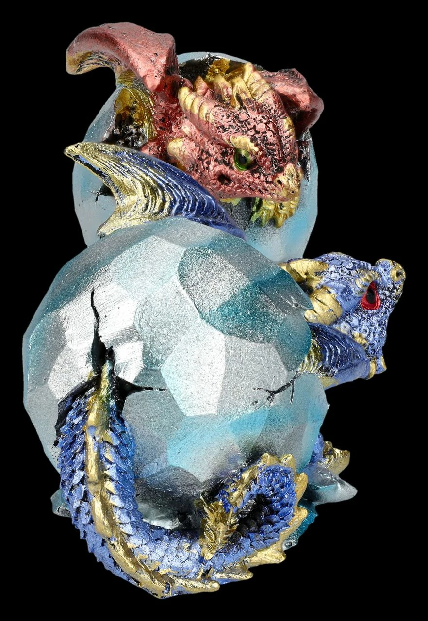 Drachen Figuren 2er Set - Junge Kristallwächter 10 Drachen Figuren 2er Set - Junge Kristallwächter – Bild 8