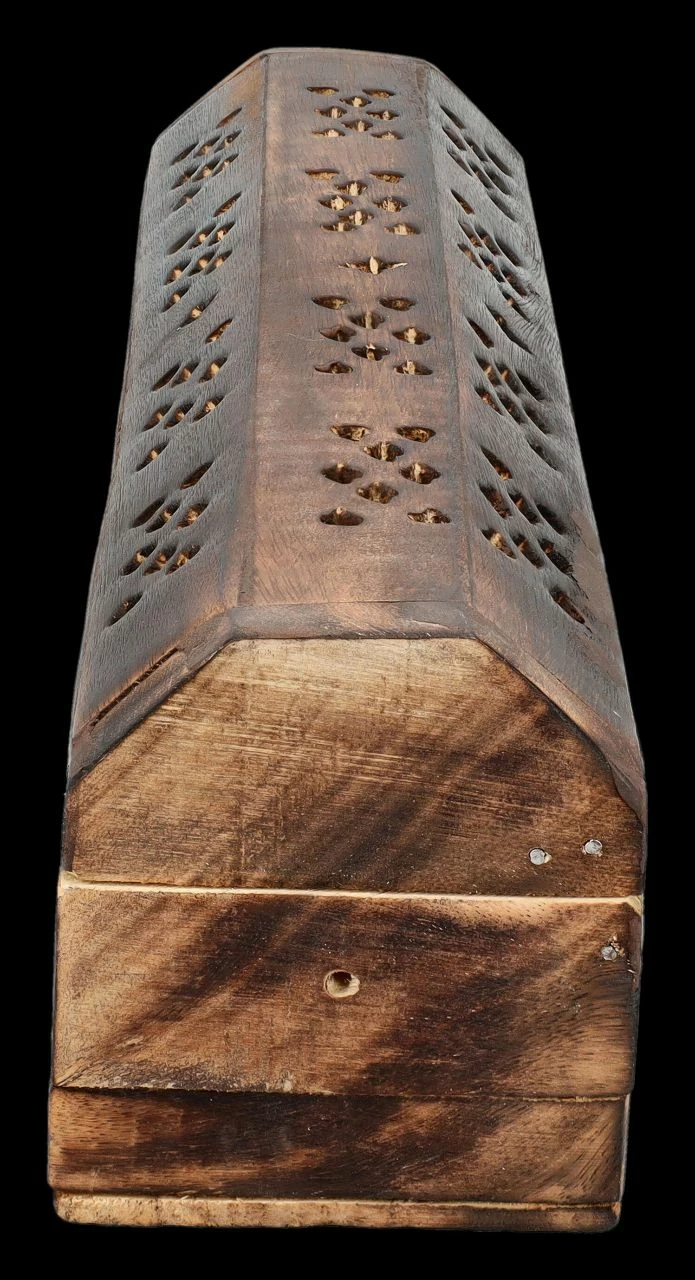 Räucherhalter Set - Holzbox Nag Champa 9 Räucherhalter Set - Holzbox Nag Champa – Bild 7