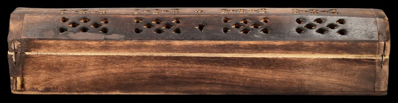 Räucherhalter Set - Holzbox Nag Champa 10 Räucherhalter Set - Holzbox Nag Champa – Bild 8