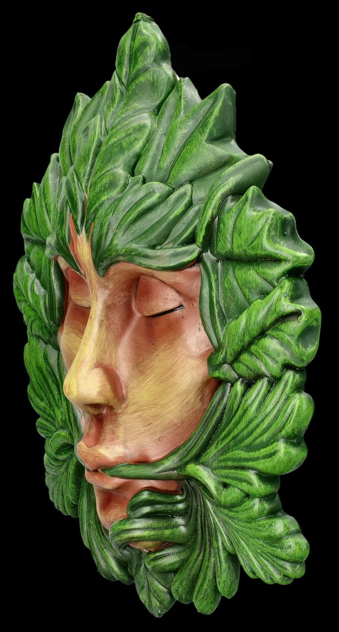 Wandrelief Greenman - Atme Die Natur 8 Wandrelief Greenman - Atme Die Natur – Bild 6