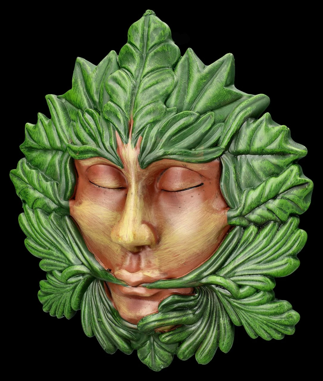 Wandrelief Greenman - Atme Die Natur 5 Wandrelief Greenman - Atme Die Natur – Bild 3