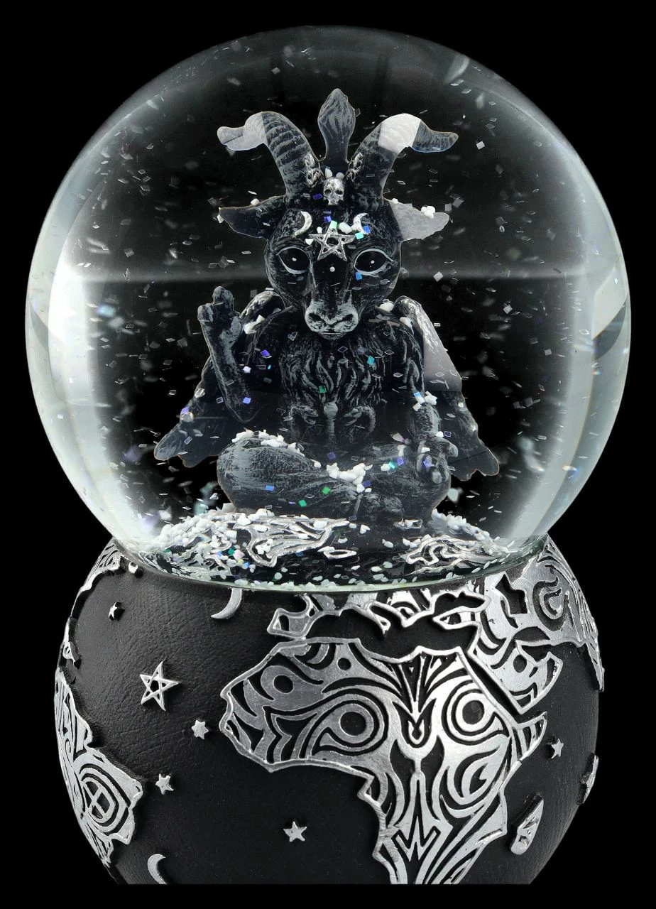 NEMESIS NOW Schneekugel Baphomet - Baphoboo 11 NEMESIS NOW Schneekugel Baphomet - Baphoboo – Bild 9