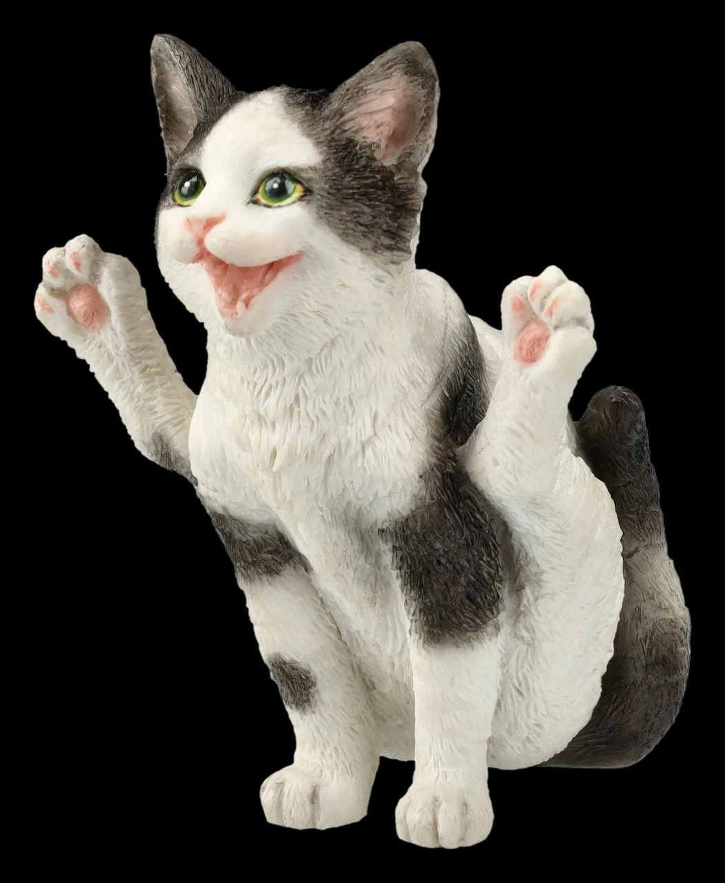 Katzen Figur Beim Yoga - Feuerfliege 8 Katzen Figur Beim Yoga - Feuerfliege – Bild 6