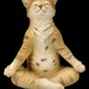Katzen Figur Beim Yoga - Lotussitz 2 Katzen Figur Beim Yoga - Lotussitz -FIGUREN Verkäufe 2D FS26072 Kathen Figur beim Yoga Lotussitz 2 1280x1280