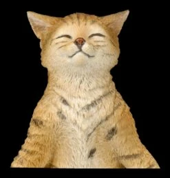 Katzen Figur Beim Yoga - Lotussitz 15 Katzen Figur Beim Yoga - Lotussitz -FIGUREN Verkäufe 2D FS26072 Kathen Figur beim Yoga Lotussitz 8 1280x1280