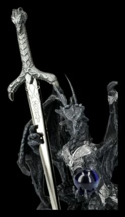 Brieföffner - Schwarzer Drache In Rüstung 17 Brieföffner - Schwarzer Drache In Rüstung -FIGUREN Verkäufe 2D FS26117 Brief ffner Schwarzer Drache in R stung 3 1280x1280