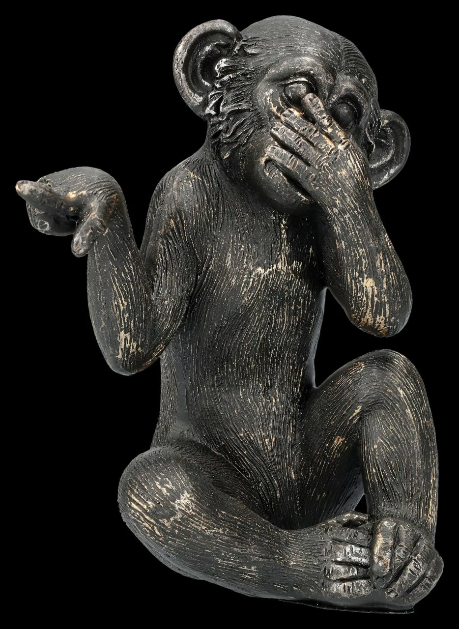 Schimpansen Baby Figuren - Nichts Böses Klein 9 Schimpansen Baby Figuren - Nichts Böses Klein – Bild 7