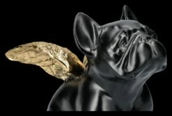 Bulldoggen Figur Schwarz Mit Goldenen Flügeln -FIGUREN Verkäufe 2D FS26169 Bulldoggen Figur schwarz mit goldenen Fl geln 7 1280x1280