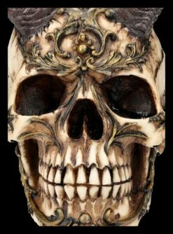 Totenkopf Figur Mit Hörnern - Diablo Skull -FIGUREN Verkäufe 2D FS26190 Totenkopf Figur mit H rnern Diablo Skull 4 1280x1280