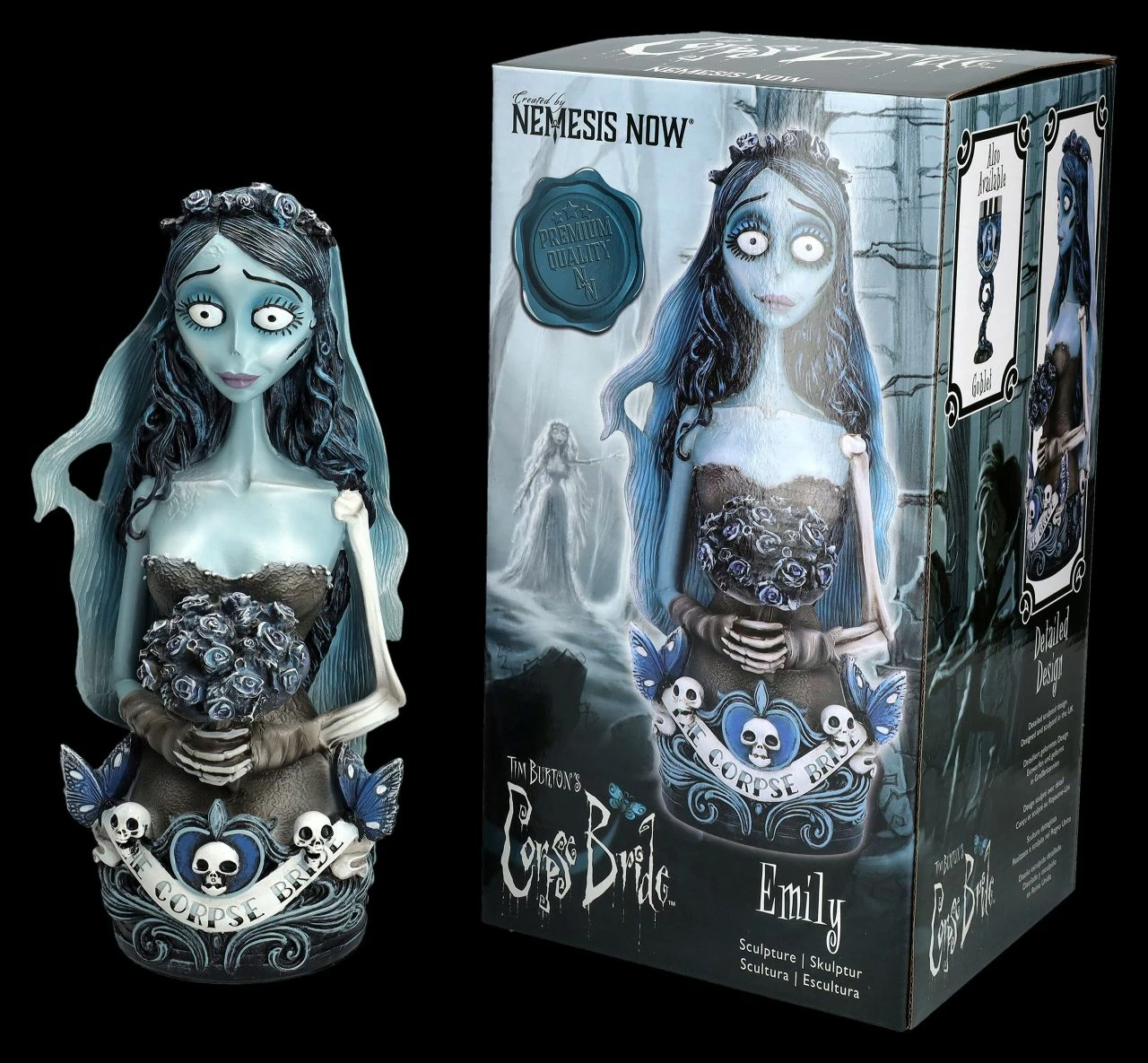 NEMESIS NOW Corspe Bride Büste - Emily 4 NEMESIS NOW Corspe Bride Büste - Emily – Bild 2
