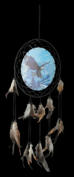 Traumfänger Mit Adler Und Federn -FIGUREN Verkäufe 2D FS26247 Traumf nger mit Adler und Federn 2 1280x1280