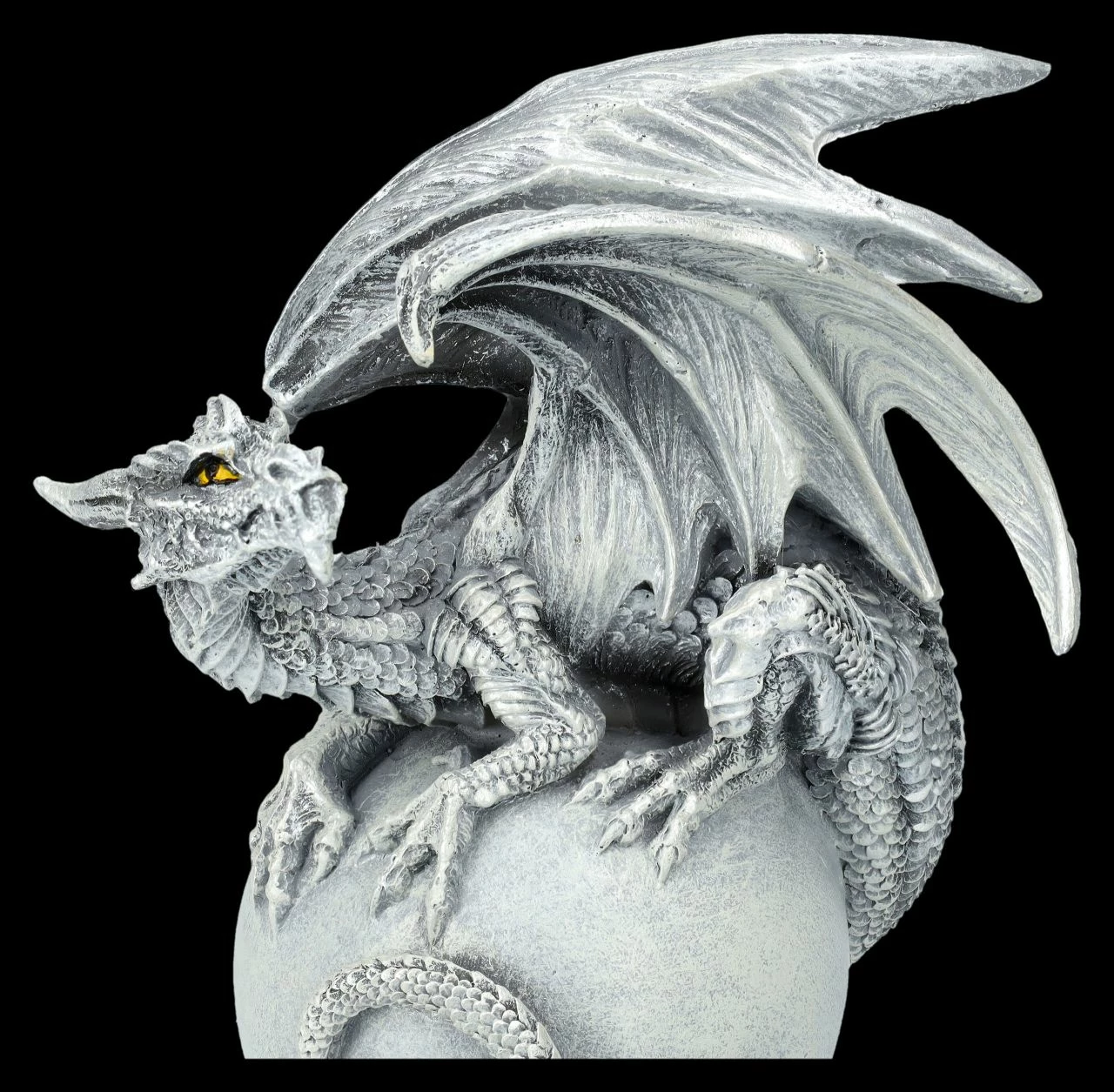 Drachenfigur Auf Mond - Luna Dragon 9 Drachenfigur Auf Mond - Luna Dragon – Bild 7