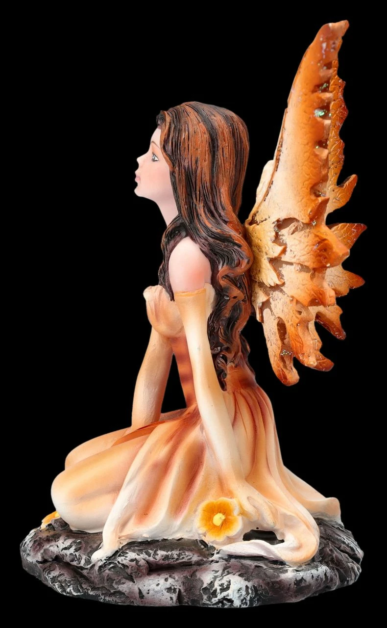 Elfenfigur - Thalior In Orangem Kleid 6 Elfenfigur - Thalior In Orangem Kleid – Bild 4