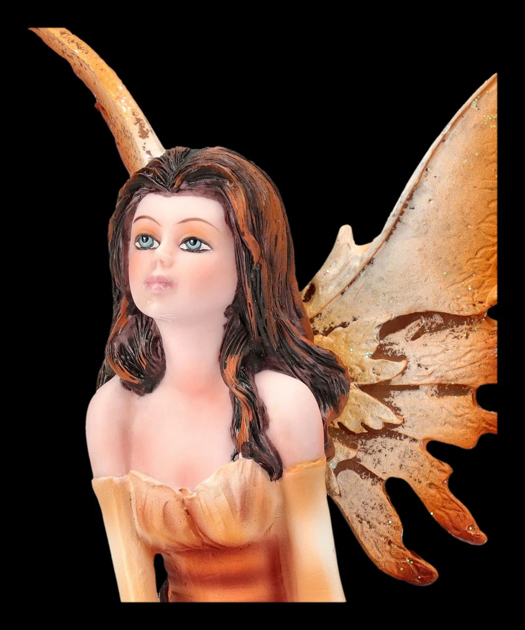 Elfenfigur - Thalior In Orangem Kleid 9 Elfenfigur - Thalior In Orangem Kleid – Bild 7