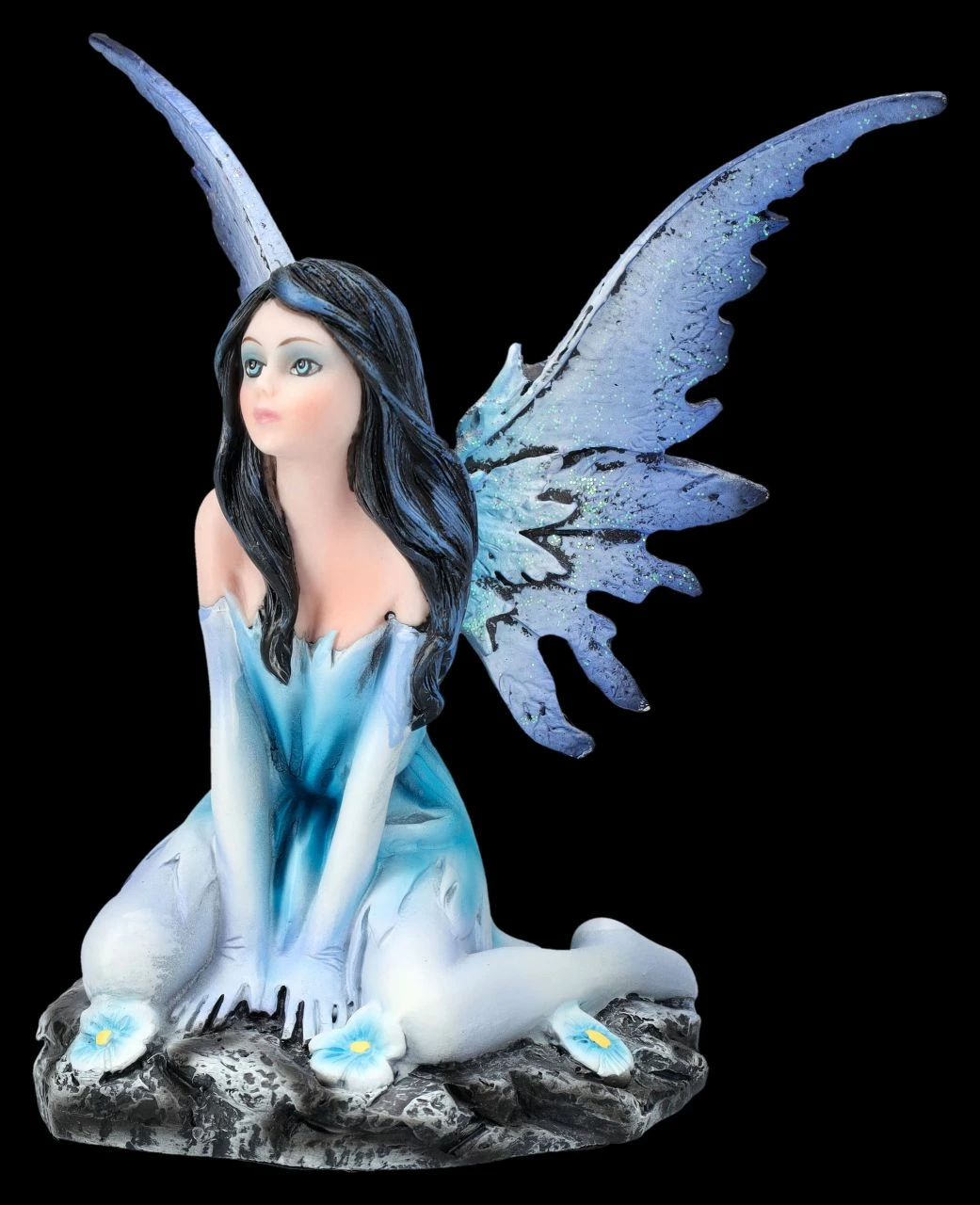 Elfenfigur - Celebrielle In Blauem Kleid 8 Elfenfigur - Celebrielle In Blauem Kleid – Bild 6