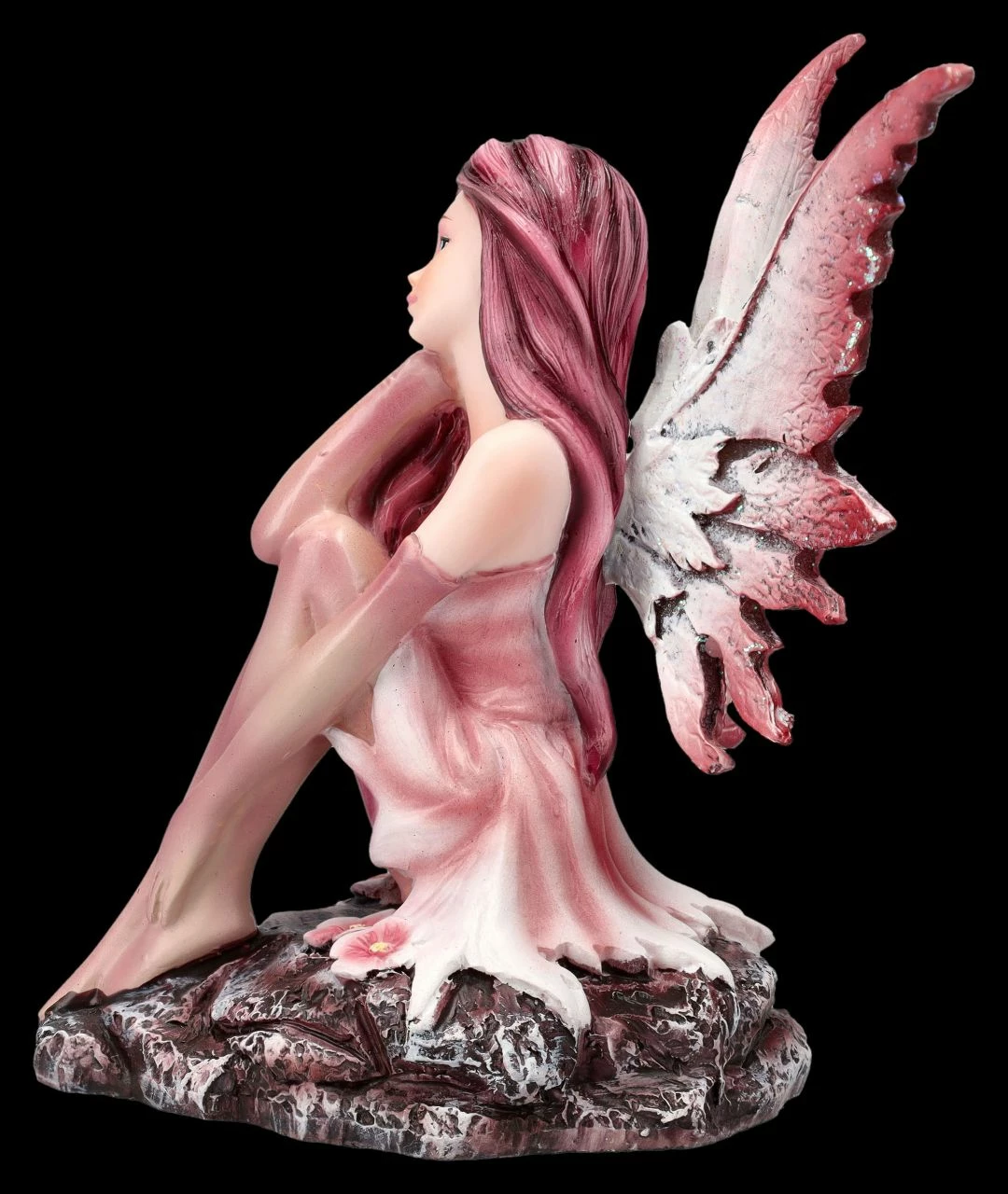 Elfenfigur - Serinde In Rosa Kleid 6 Elfenfigur - Serinde In Rosa Kleid – Bild 4