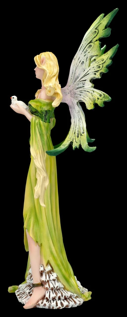 Elfenfigur - Friedensfee Mira Mit Taube 6 Elfenfigur - Friedensfee Mira Mit Taube – Bild 4