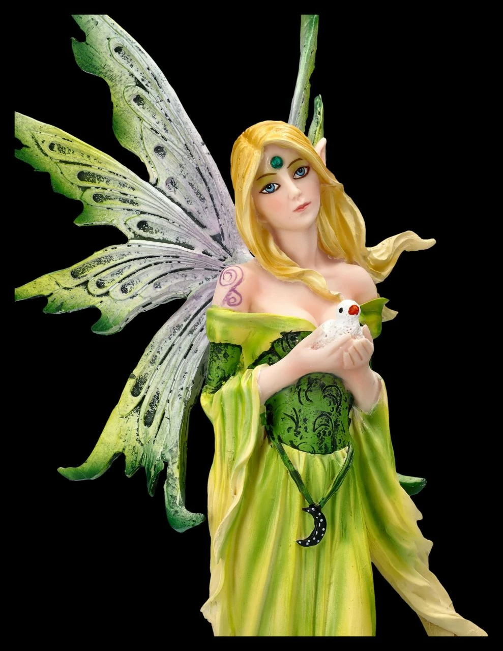 Elfenfigur - Friedensfee Mira Mit Taube 9 Elfenfigur - Friedensfee Mira Mit Taube – Bild 7