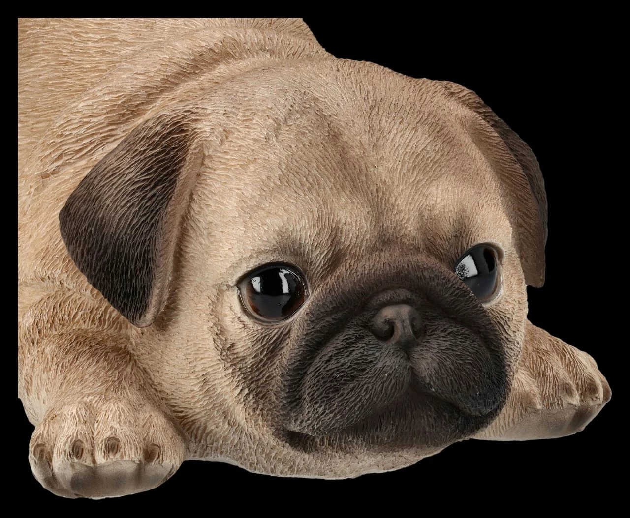 Hundefigur - Mops Welpe Will Spielen 9 Hundefigur - Mops Welpe Will Spielen – Bild 7