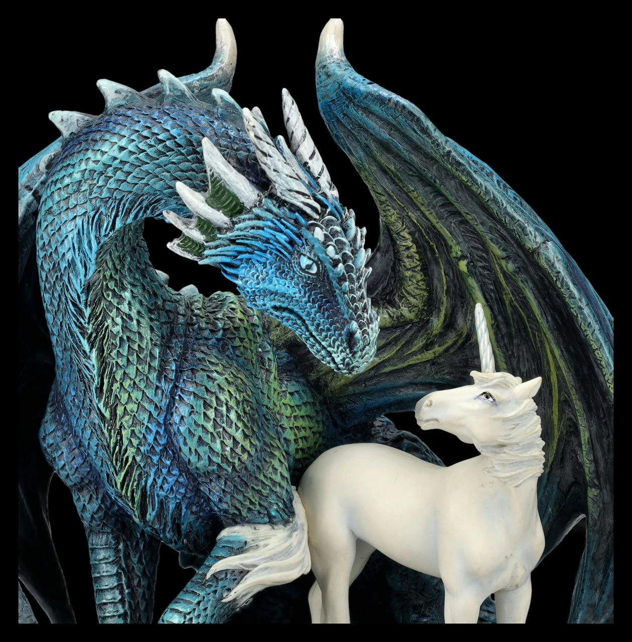 Drachenfigur Mit Einhorn - Protector Of Magick 10 Drachenfigur Mit Einhorn - Protector Of Magick – Bild 8