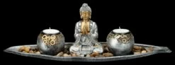 Buddha Figur - 2er Teelichthalter Deko Set 15 Buddha Figur - 2er Teelichthalter Deko Set -FIGUREN Verkäufe 2D FS26336 Buddha Figur 2er Teelichthalter Set 2 1280x1280