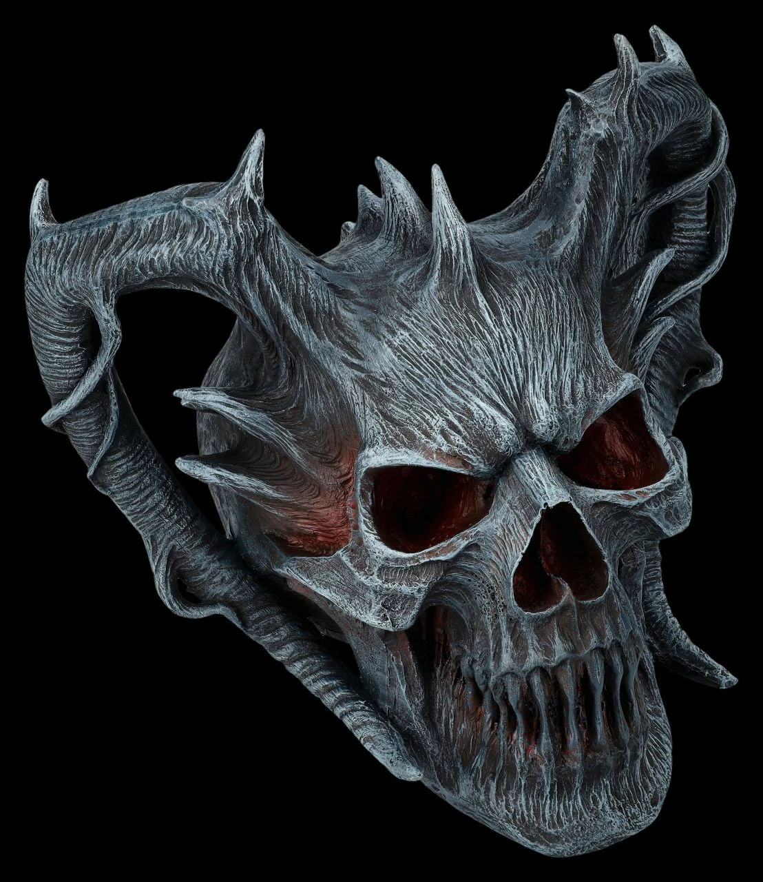 Spiral Totenkopf Figur Mit Hörnern - Death Embers 9 Spiral Totenkopf Figur Mit Hörnern - Death Embers – Bild 7