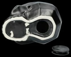 Totenkopf Spardose - Geometrie Schwarz 11 Totenkopf Spardose - Geometrie Schwarz -FIGUREN Verkäufe 2D FS26368 Totenkopf Spardose Geometire schwarz 7 1280x1280